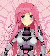 Image result for Robot Girl with Pink Hair Anime