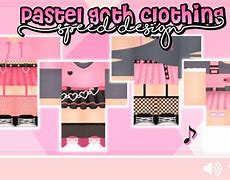 Image result for Pastel Goth Roblox Outfits
