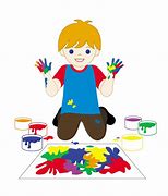 Image result for Children Painting Clip Art