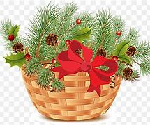 Image result for Christmas Picnic Basket Clip Art
