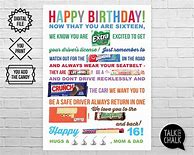 Image result for 16th Birthday Candy Poster