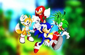 Image result for Sonic Wallpaper with Tales I Knuckles