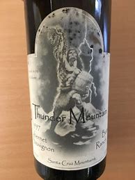 Image result for Thunder Mountain Cabernet Sauvignon Beauregard Ranch