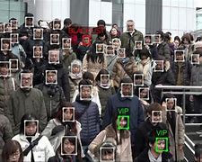Image result for Face Recognition Crowd