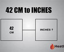 Image result for 42 Inches in Cm