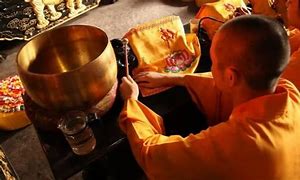 Image result for Meditation Image Monk along with Bowl