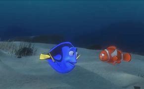 Image result for Finding Nemo Marlin Meets Dory