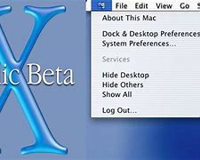 Image result for Mac OS X Beta