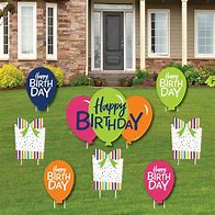 Image result for Birthday Yard Signs