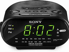 Image result for Stereo Alarm Clock Radio Sony