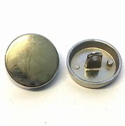 Image result for Metal Button Blank