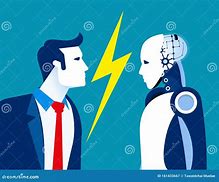 Image result for Robot and Human