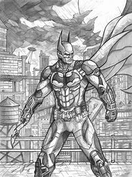 Image result for Batman Arkham Knight Drawing