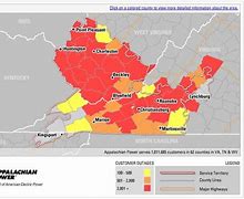Image result for appalachia power outages maps west va