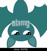 Image result for Cartoon Bat Upside Down