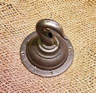 Image result for Ceiling Flange Round Eye Hook