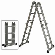 Image result for Ladder Aluminium Adjustable