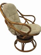 Image result for Rattan Swivel Rocking Chair