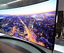 Image result for Samsung 50 Inch Curved TV Spots All Over Screen