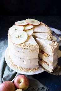 Image result for Decorating Cake with Apple