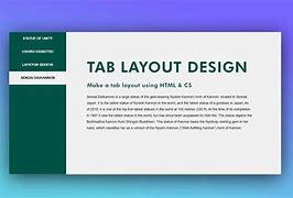 Image result for Tab Section Design Mobile