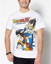 Image result for Goku and Vegeta T-shirt