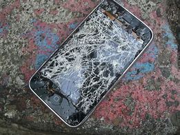 Image result for Broken iPhone
