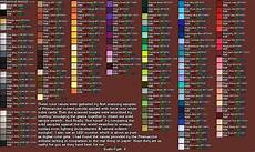 Color Chart Prismacolor Rgb Pencils By Sushiopolis In