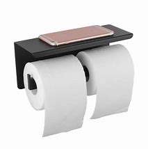 Image result for In-Wall Toilet Paper Holder Black