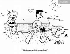 Image result for Beach Cricket Cartoon