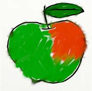 Image result for Overtly Cartoony Apple