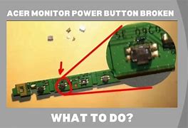 Image result for Acer Monitor Power Button