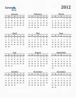 Image result for 2012 Calendar Printable Full Page
