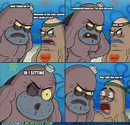 Image result for Spongebob Salty Spitoon Meme