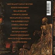 Image result for Cannibal Corpse Violence Unimagined Album Cover
