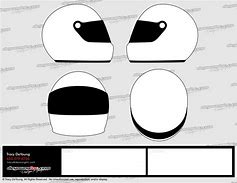 Image result for NASCAR Helmet Design Template