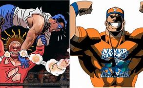 Image result for John Cena Anime Art