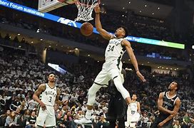 Image result for Giannis Dunking