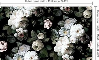 Image result for Ellie Cashmen Dark Floral Wallpaper