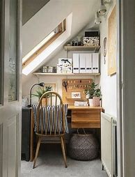 Image result for Office Ideas for Small Space Desk Areas