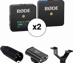 Image result for Rode Microphones Wireless Go II Dual Channel Wireless Microphone System