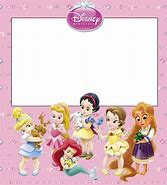 Image result for Baby Disney Princess Invitations