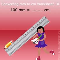 Image result for Measuring Cm and mm Worksheets