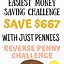 Image result for 365-Day Money Challenge Chart