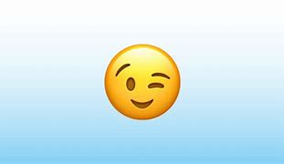 Image result for iPhone Wink Emoji