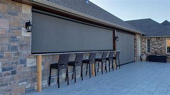 Image result for Motorized Patio Screens Retractable