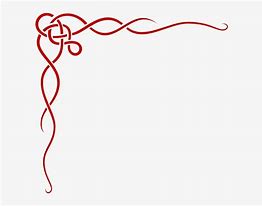 Image result for Red Corner Border Clip Art