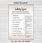 Image result for Lullaby Lyric Game