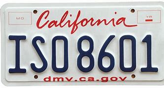 Image result for California License Plate Template
