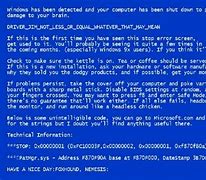 Image result for Error Code Screen